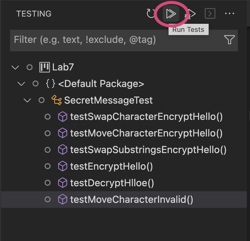 Run Tests