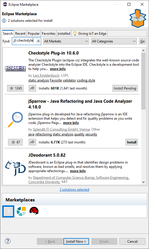 *CheckStyle Install Options*