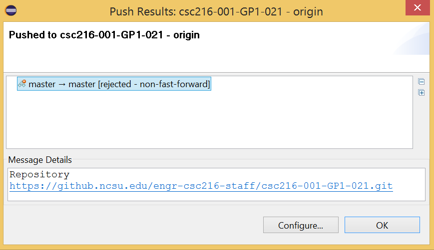 Figure: Non-Fast-Forward Error*