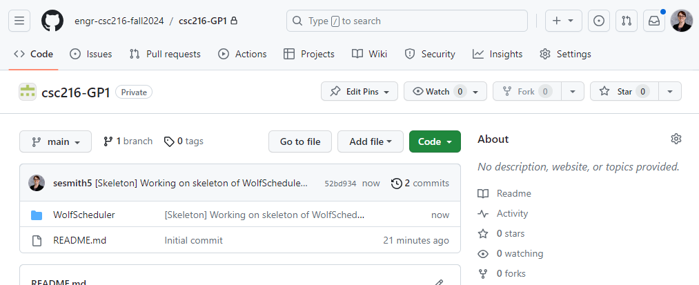 Figure: Verifying a Submission on GitHub