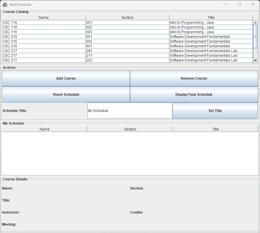 Figure: WolfSchedulerGUI
