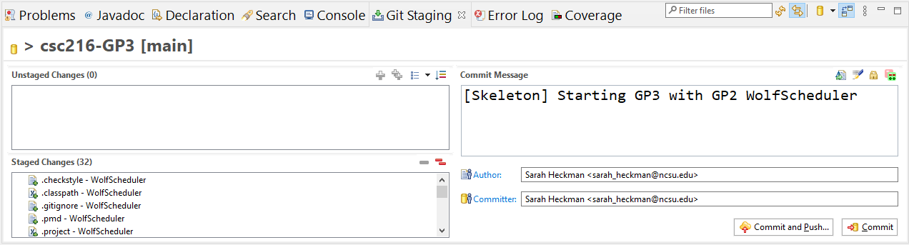 Figure: Staging Files